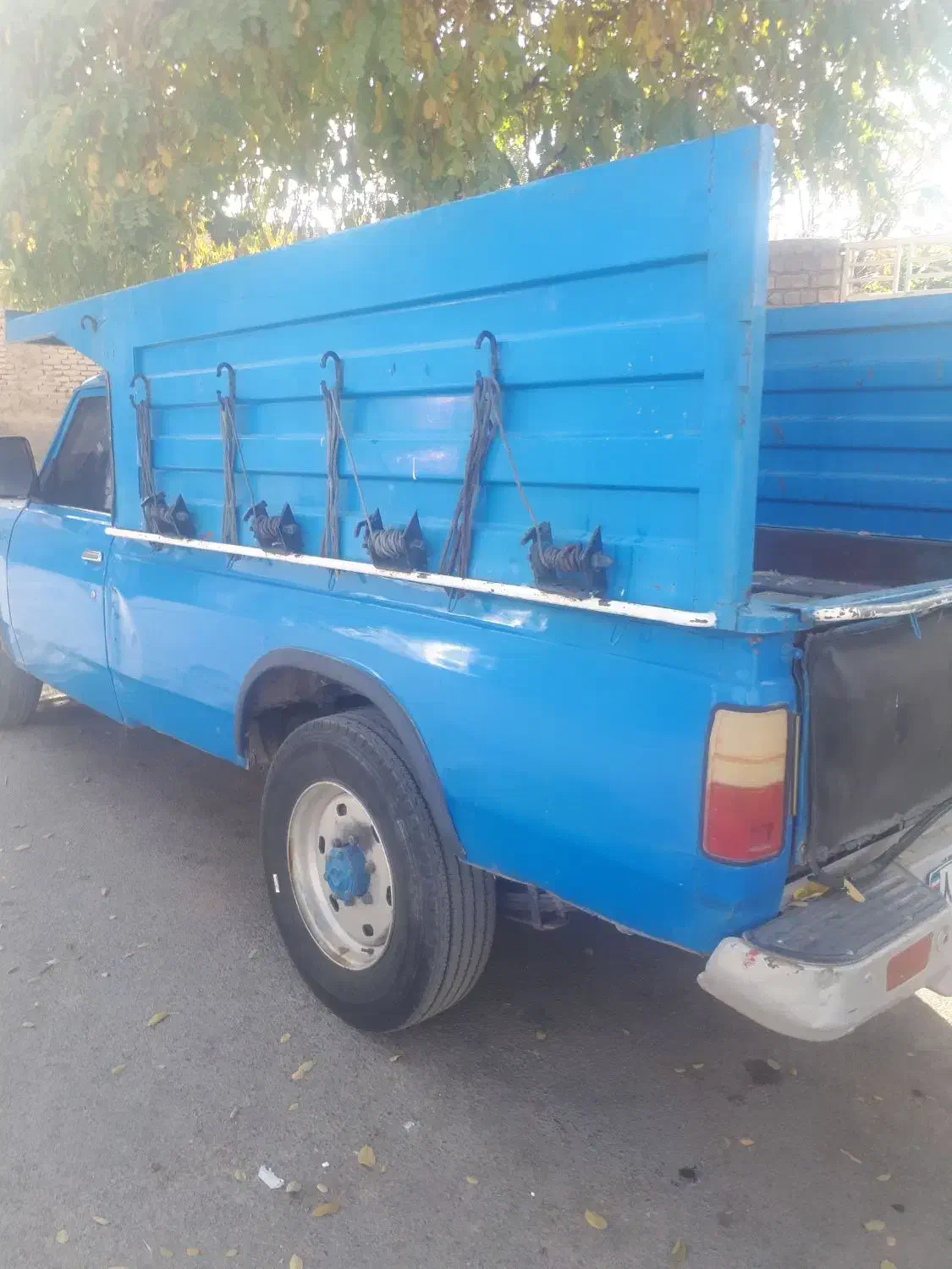 نیسان ۸۷ دوگانه فابریک غرب استیل  ماشین درجه یک|خودرو سواری و وانت|دهق, |دیوار