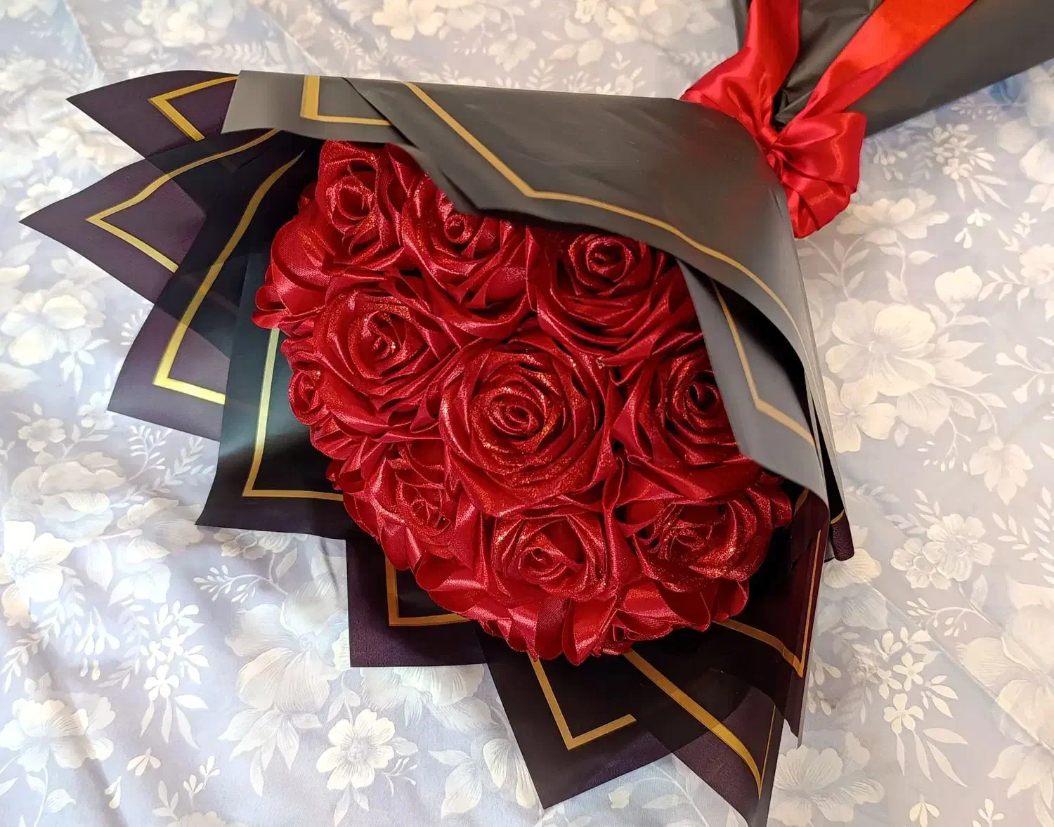 گل روبانی|گل مصنوعی|برازجان, |دیوار