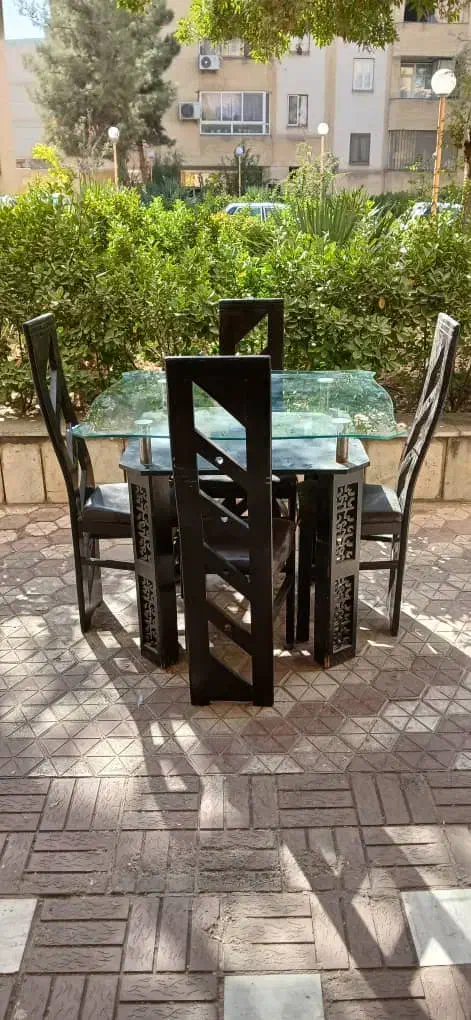میز ناهار خوری 4نفره|میز و صندلی غذاخوری|مشهد, حجاب (شهرک غرب)|دیوار