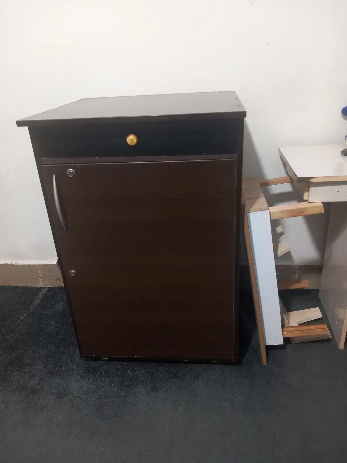 کمد کتابی تمام ام دی اف|جاکفشی، کمد، دراور|شیراز, کوشک میدان|دیوار