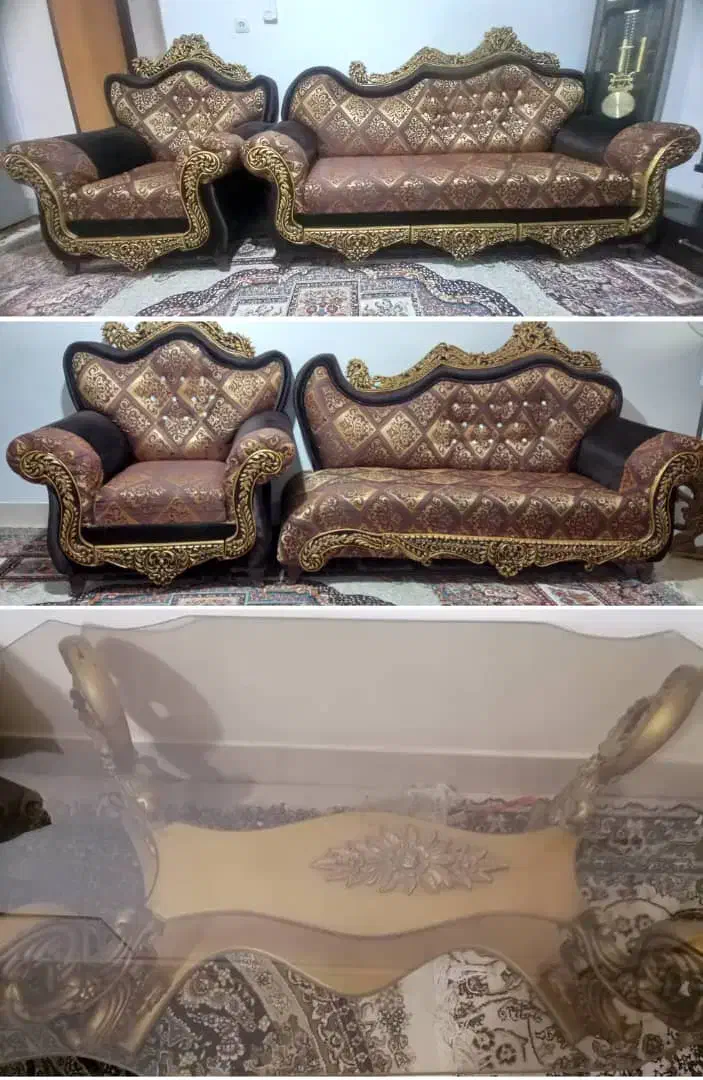 مبل ۸ نفره|مبلمان خانگی و میز عسلی|جهرم, |دیوار