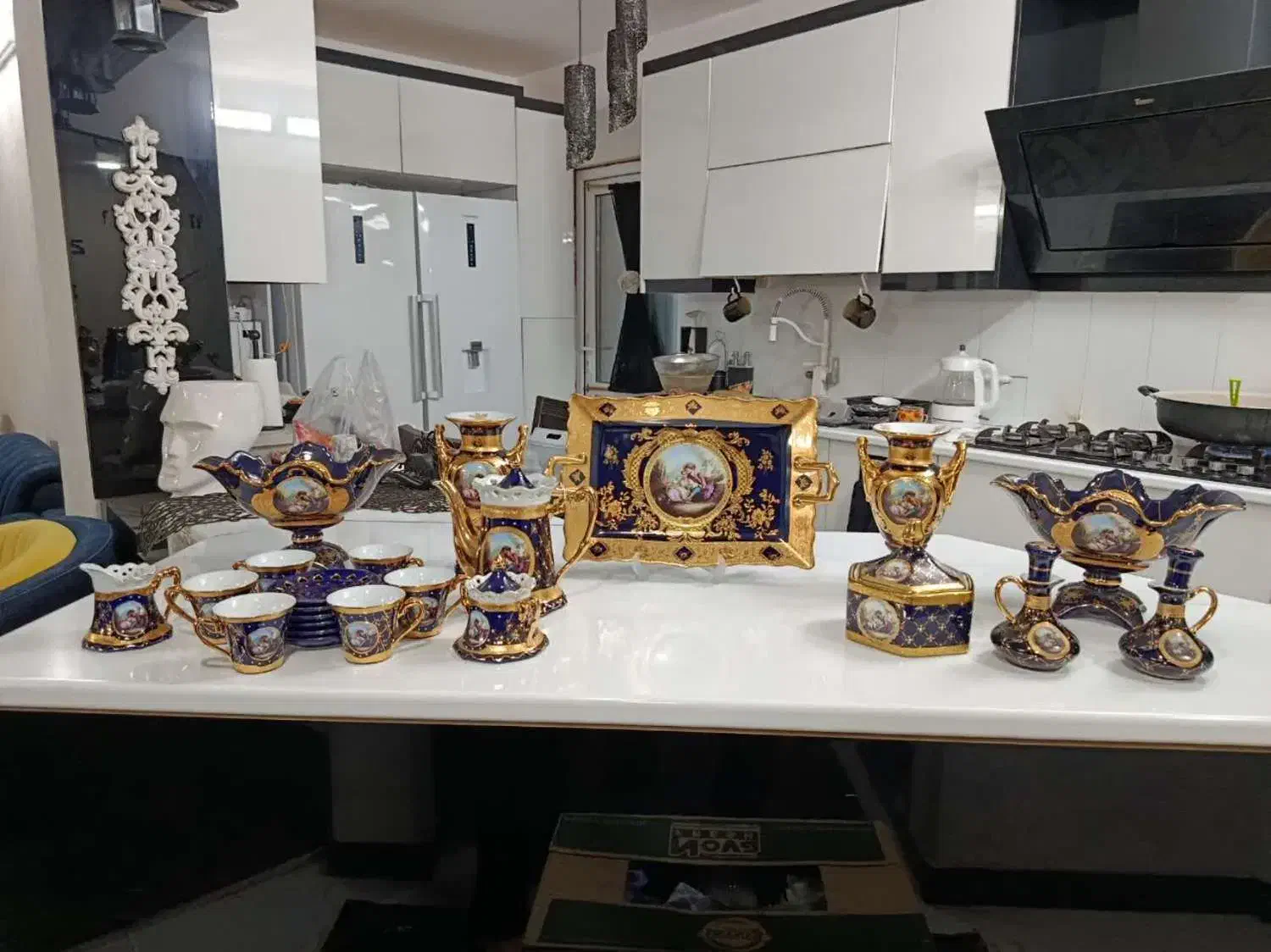 ظروف دکوری لیلی و مجنون|ظروف سرو و پذیرایی|کاشان, زیارتی|دیوار