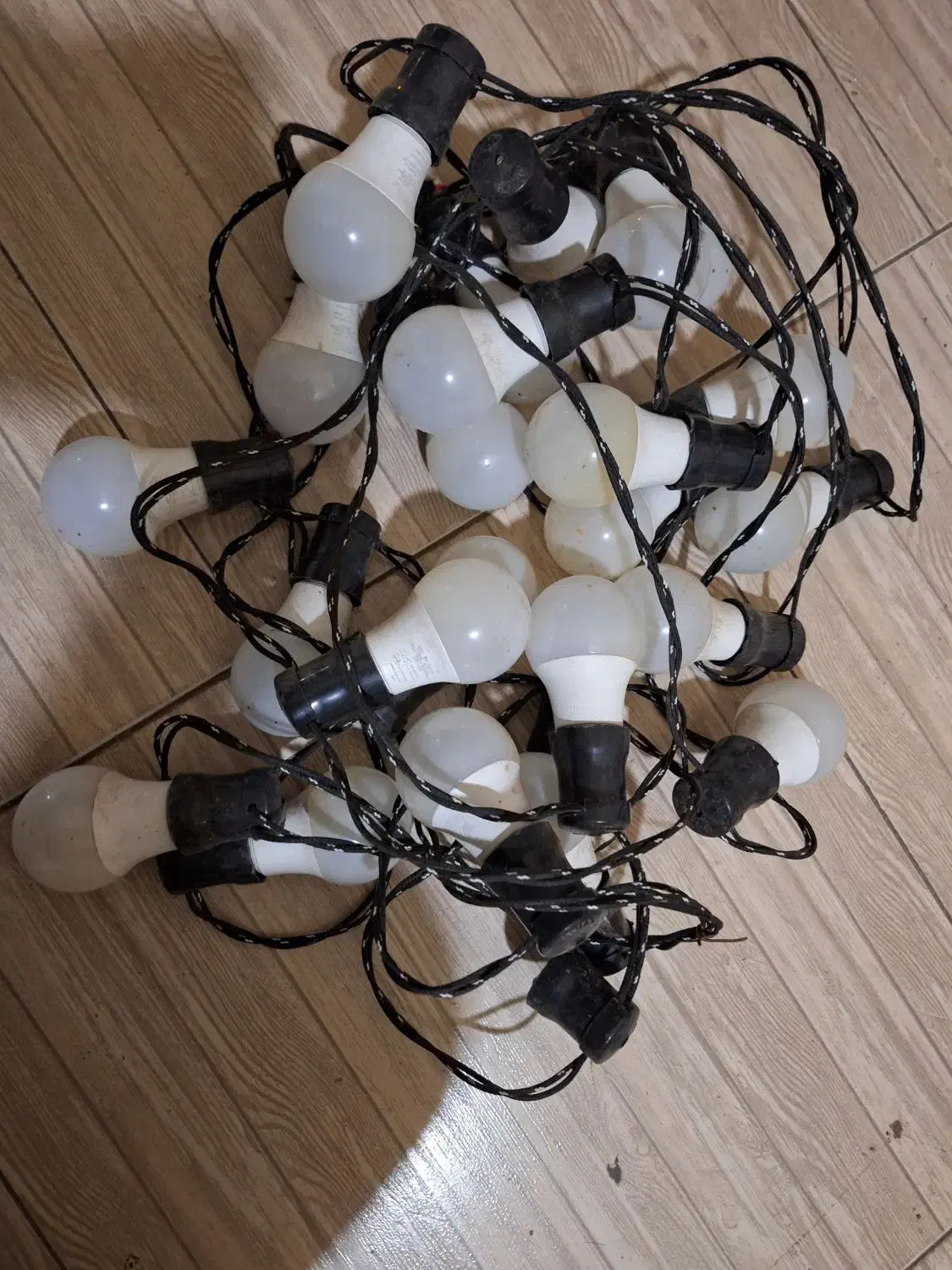 ریسه با لامپ کامل|ریسه و چراغ تزئینی|قرچک, زیبا شهر|دیوار