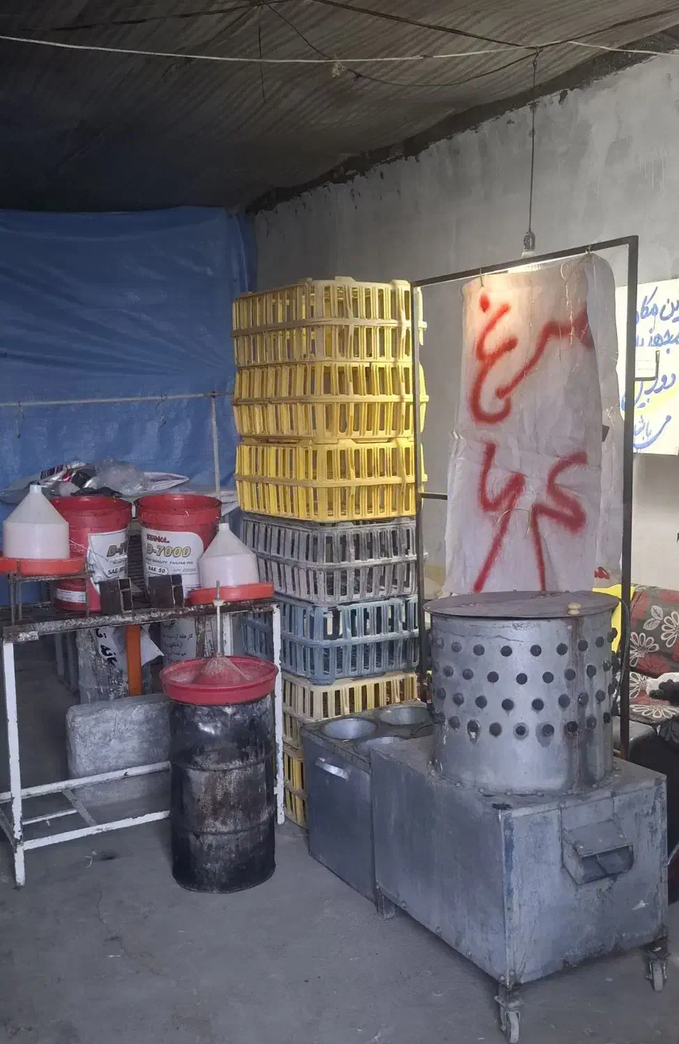 وسایل مرغ زنده فروشی|فروشگاه و مغازه|کوهدشت, |دیوار