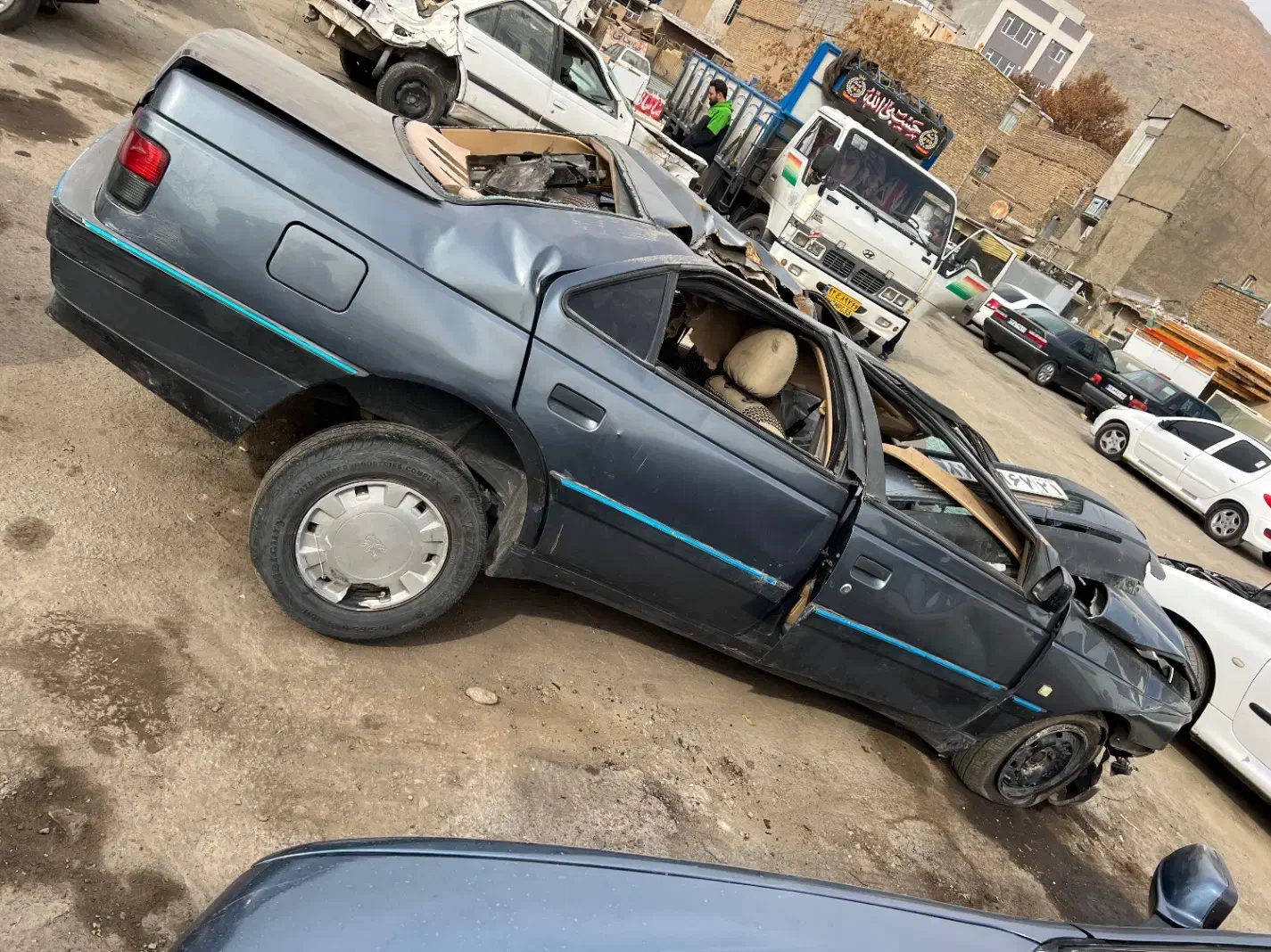 ۴۰۵ مدل ۹۶ تصادفی|خودرو سواری و وانت|همدان, |دیوار