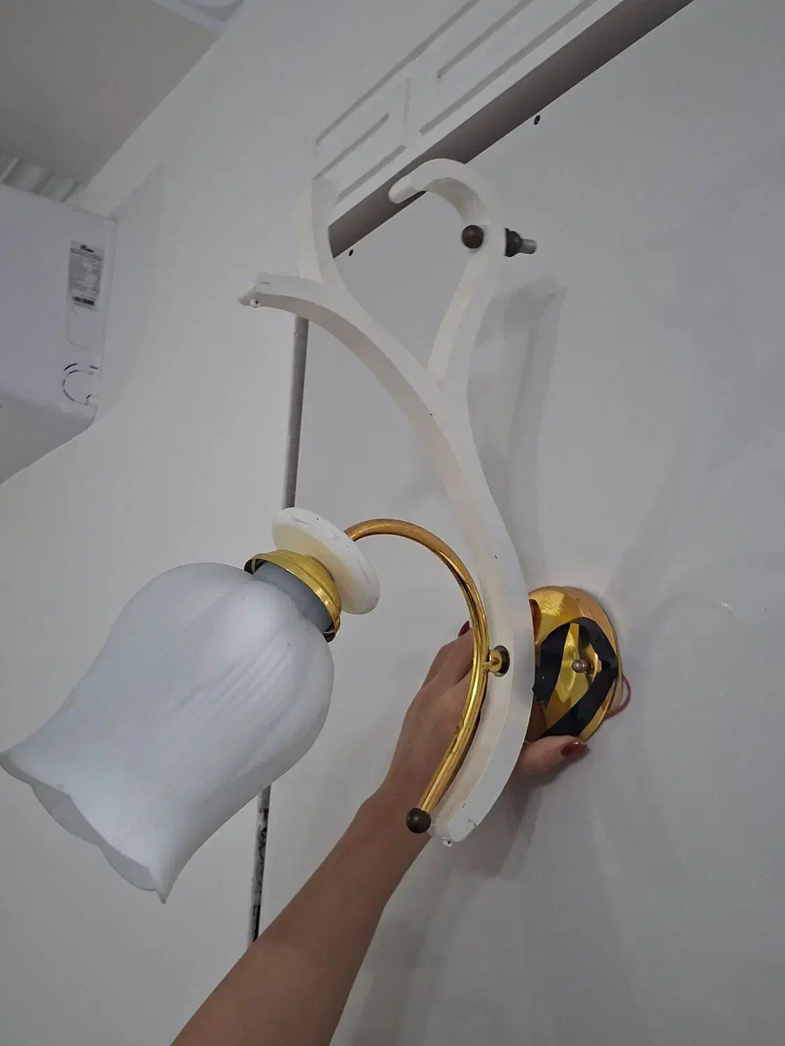 فروش دو عدد لوستر به همراه  دو عدد دیوار کوب|لوستر و چراغ آویز|صباشهر, |دیوار