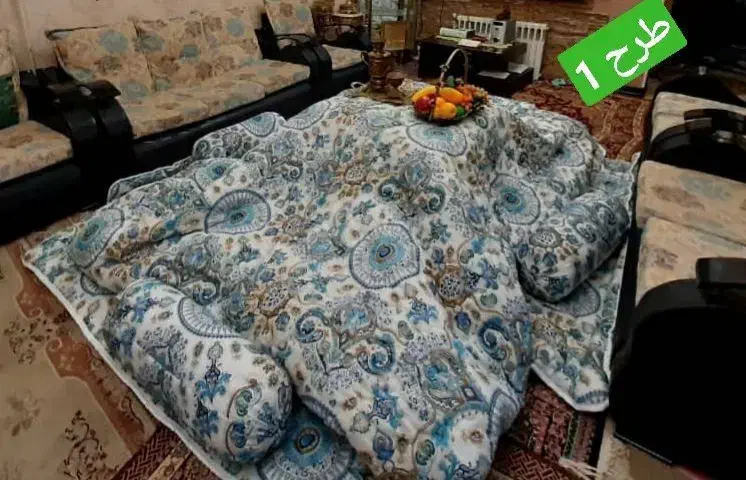 لحاف کرسی یلدا|رختخواب، بالش، پتو|شهرکرد, |دیوار