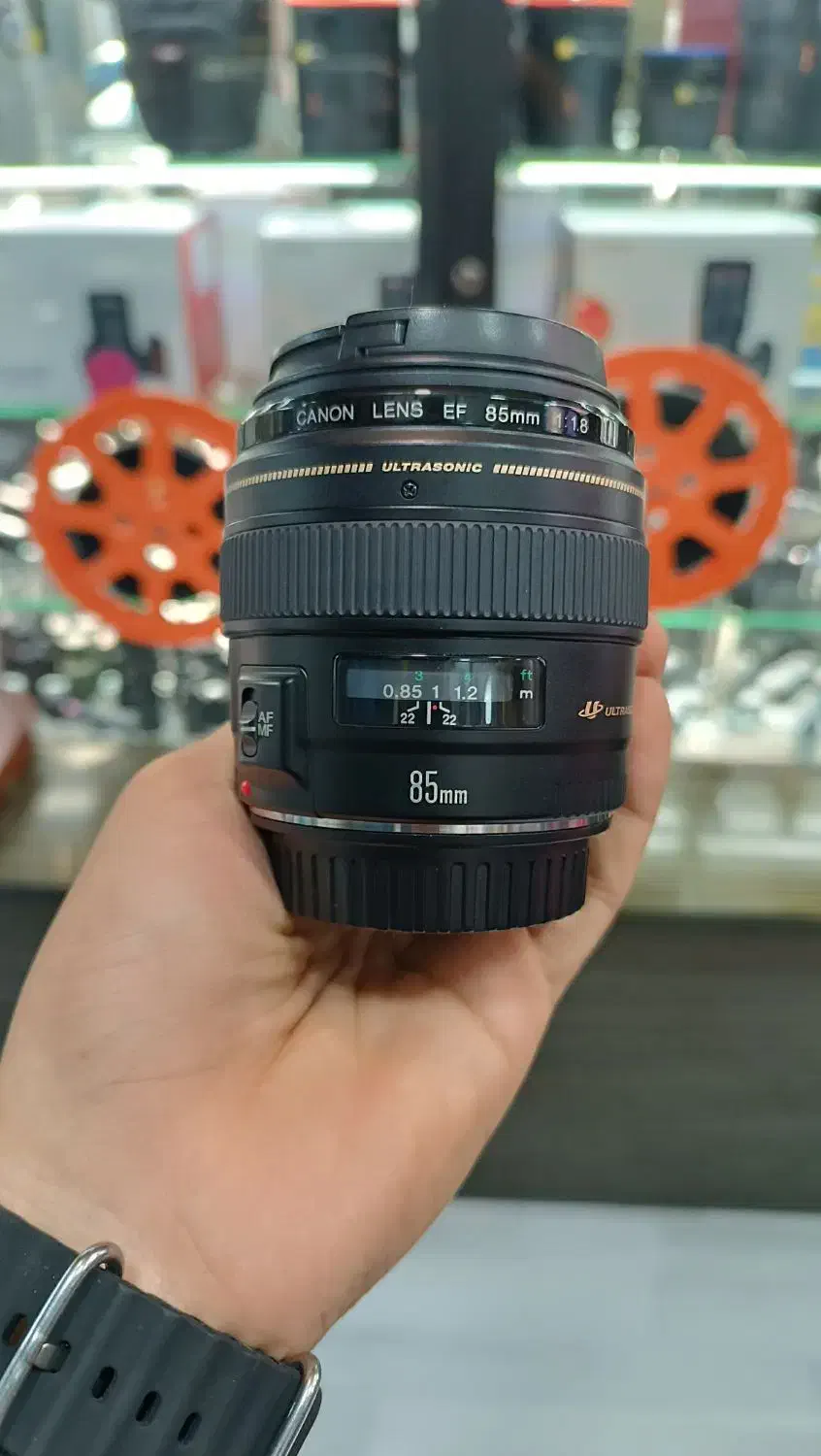 lens canon 85 f 1.8|دوربین عکاسی و فیلم‌برداری|تهران, امام خمینی|دیوار