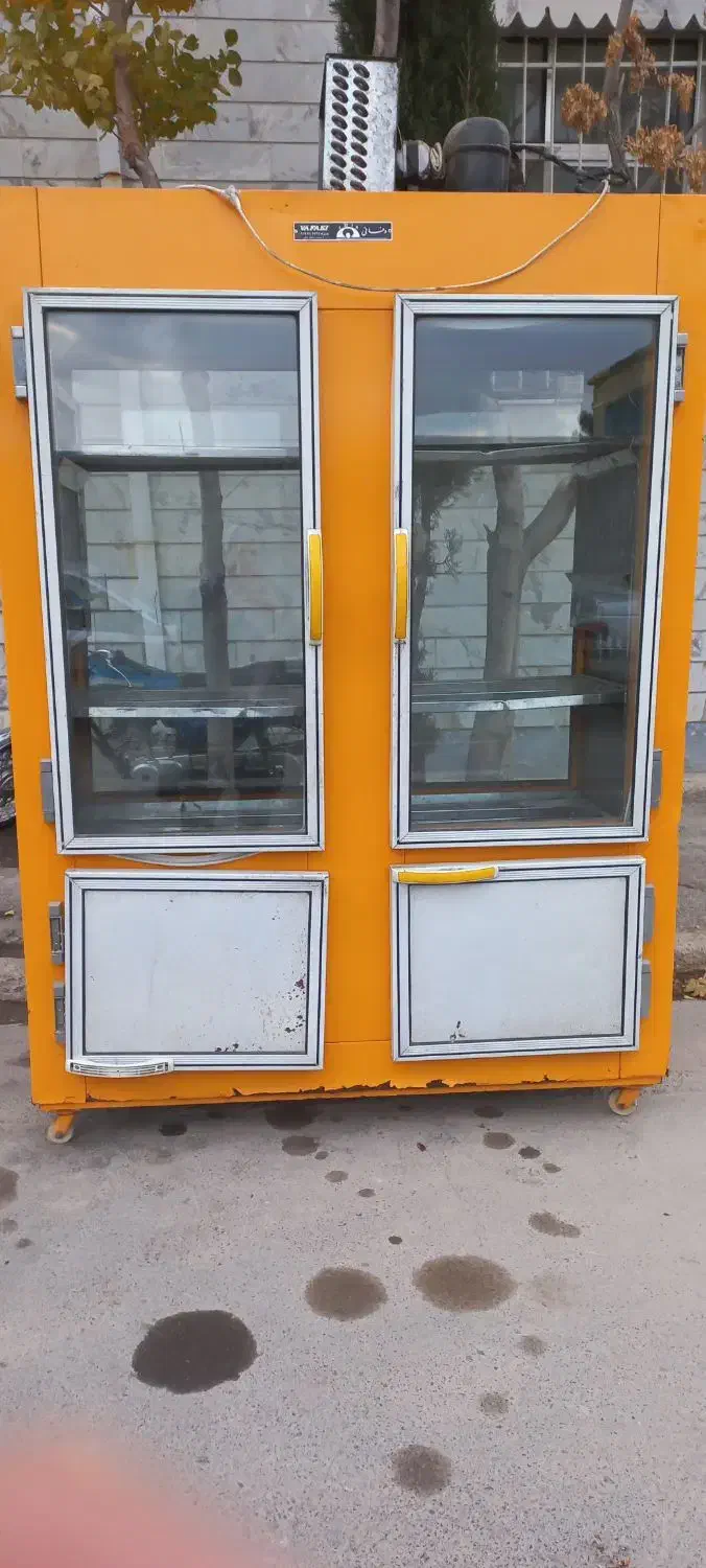 یک عدد فر گاز با یخچال ایستاده|اجاق گاز و لوازم برقی پختوپز|گلپایگان, |دیوار