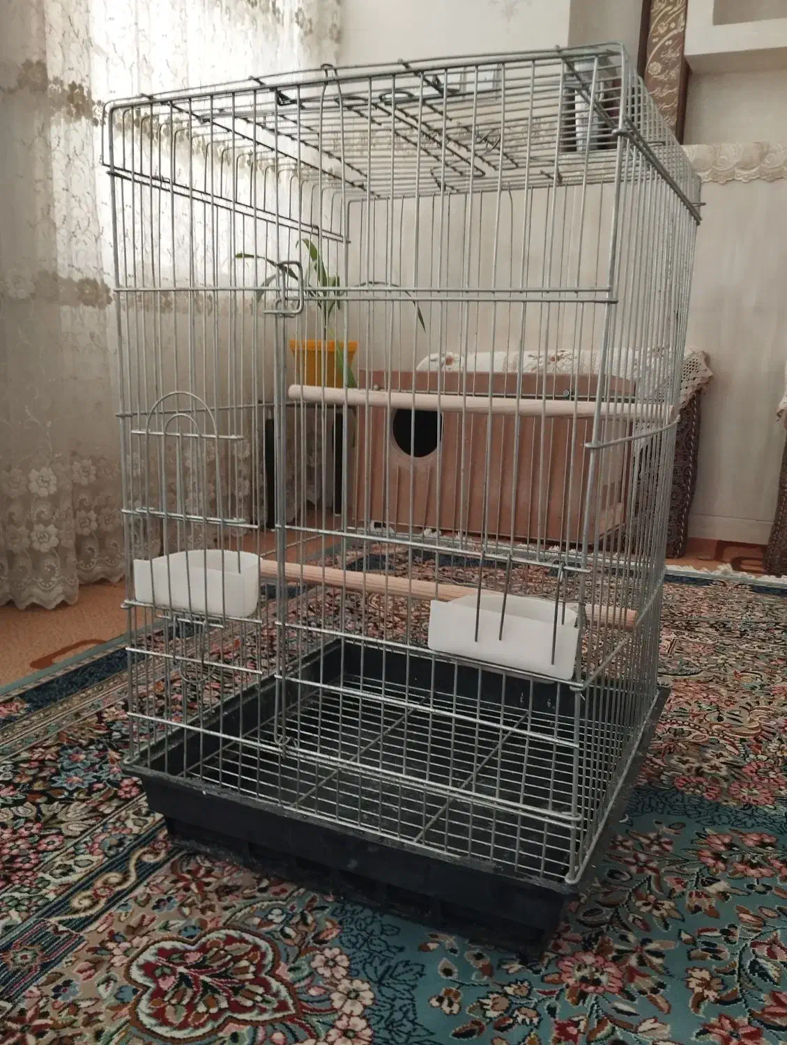 قفس بزرگ طوطی سانان|لوازم جانبی حیوانات|اردکان, |دیوار