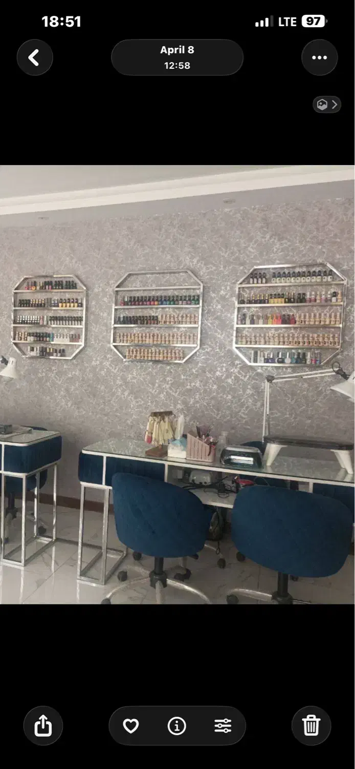 فروش استند لاک|آرایشگاه و سالن‌های زیبایی|تهران, نیروی هوایی (پیروزی)|دیوار