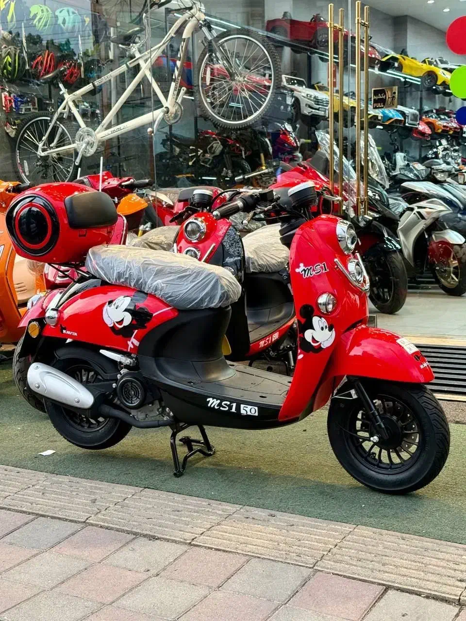 موتور وسپا ۵۰ سی سی کویر مدل ۱۴۰۴|موتورسیکلت|رشت, گلسار|دیوار