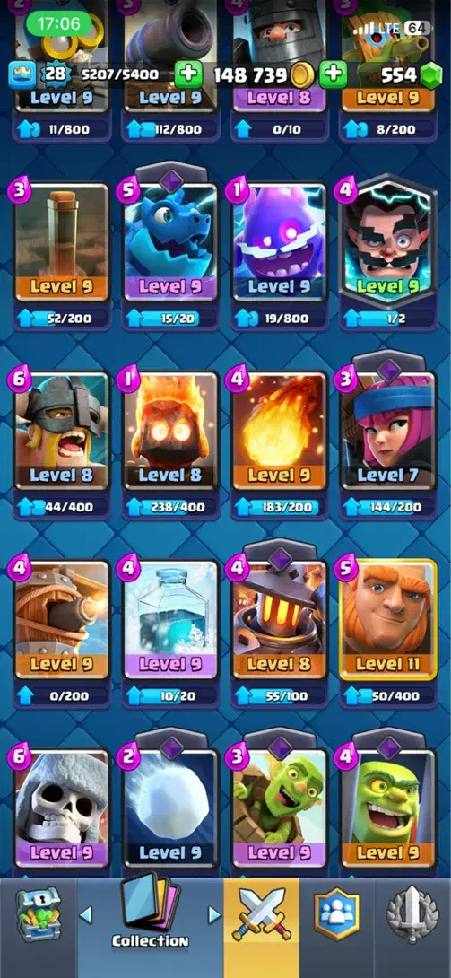 اکانت کلش رویال|کنسول، بازی ویدئویی و آنلاین|میانه, |دیوار