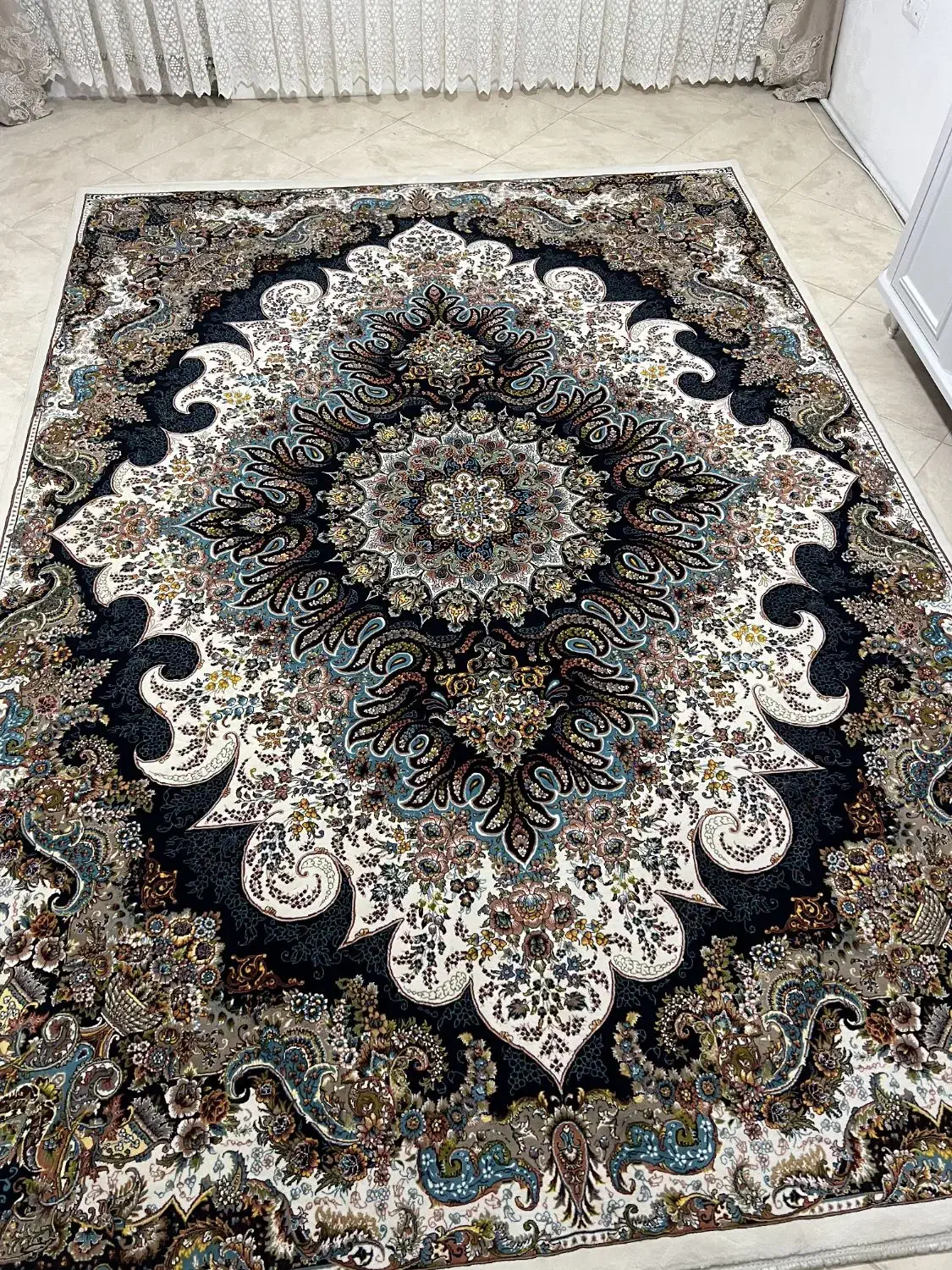 فرش ۹ و ۶ متری ترنج|فرش|گلستان (تهران), |دیوار