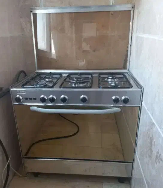 فرگاز تمام استیل omega|اجاق گاز و لوازم برقی پخت‌وپز|هشتگرد, شهرک ارم شرقی|دیوار