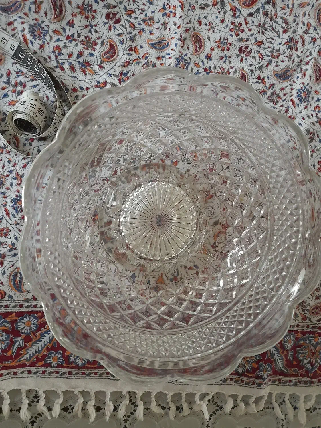 ظرف کریستال وبشقاب پلو خوری|ظروف سرو و پذیرایی|شاهینشهر, شهرک گلدیس|دیوار