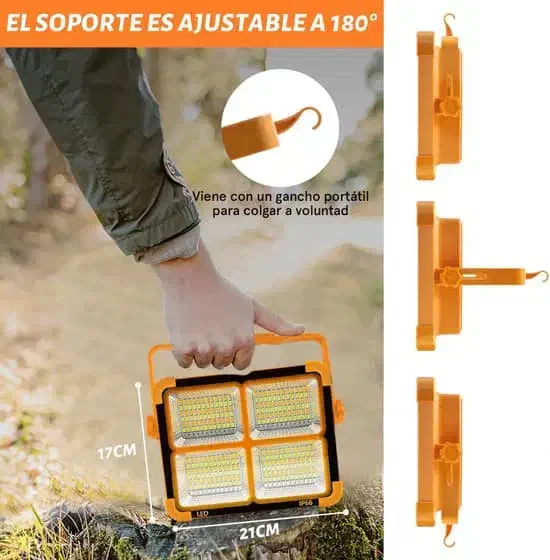 چراغ خورشیدی پنل دار ارسال رایگان|لامپ و چراغ|همدان, |دیوار