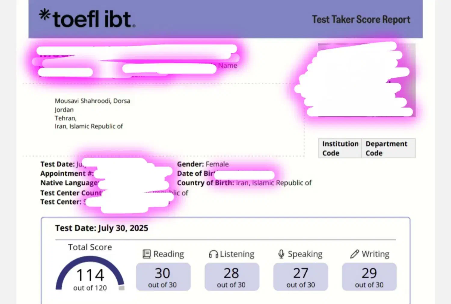 برگزاری ازمون تافل/جی اریی/آیلتس تضمینی ۱۰۰درصد|خدمات آموزشی|تهران, قیطریه|دیوار
