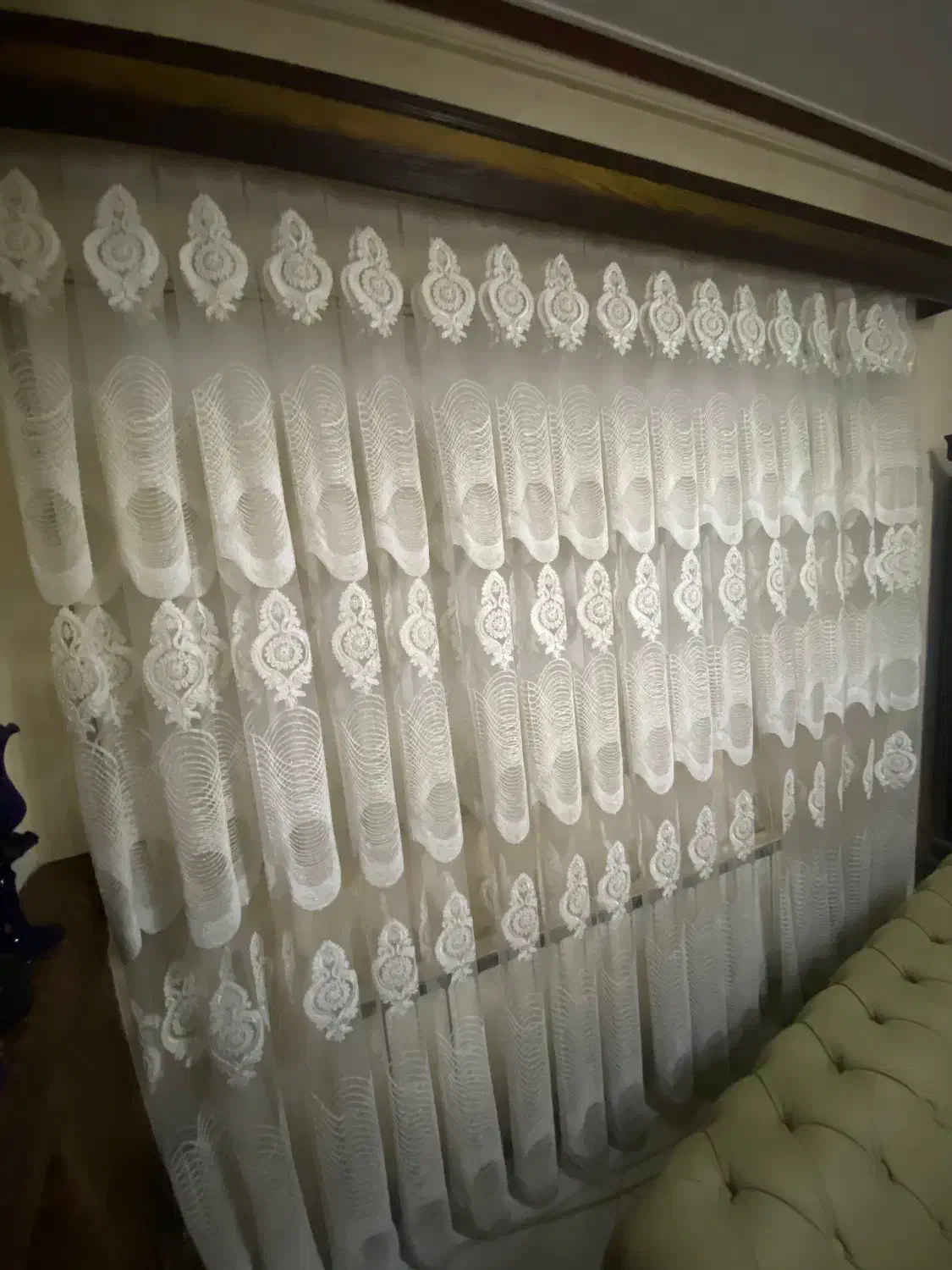 سه پرده و سه کتیبه در حد نو و سالم|پرده، رانر، رومیزی|بابلسر, |دیوار