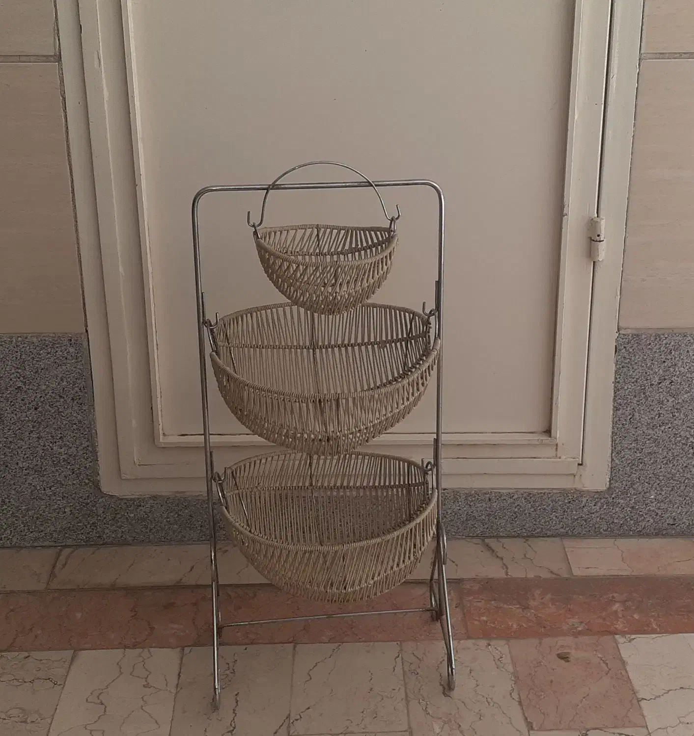 سبد سه طبقه استیل|آبچکان و نظمدهنده ظروف|تهران, مختاری|دیوار