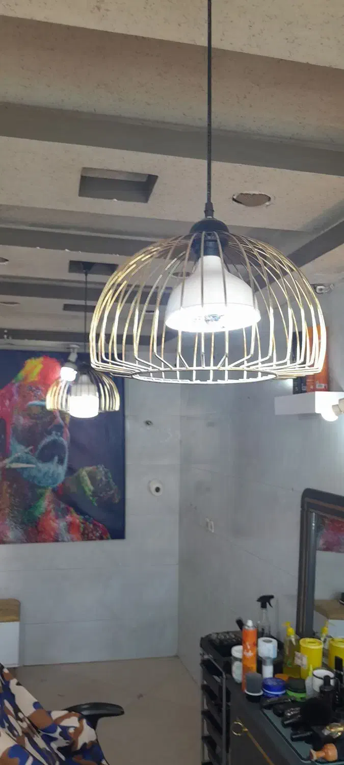 لوستر فلزی|لوستر و چراغ آویز|اصفهان, مصلی|دیوار