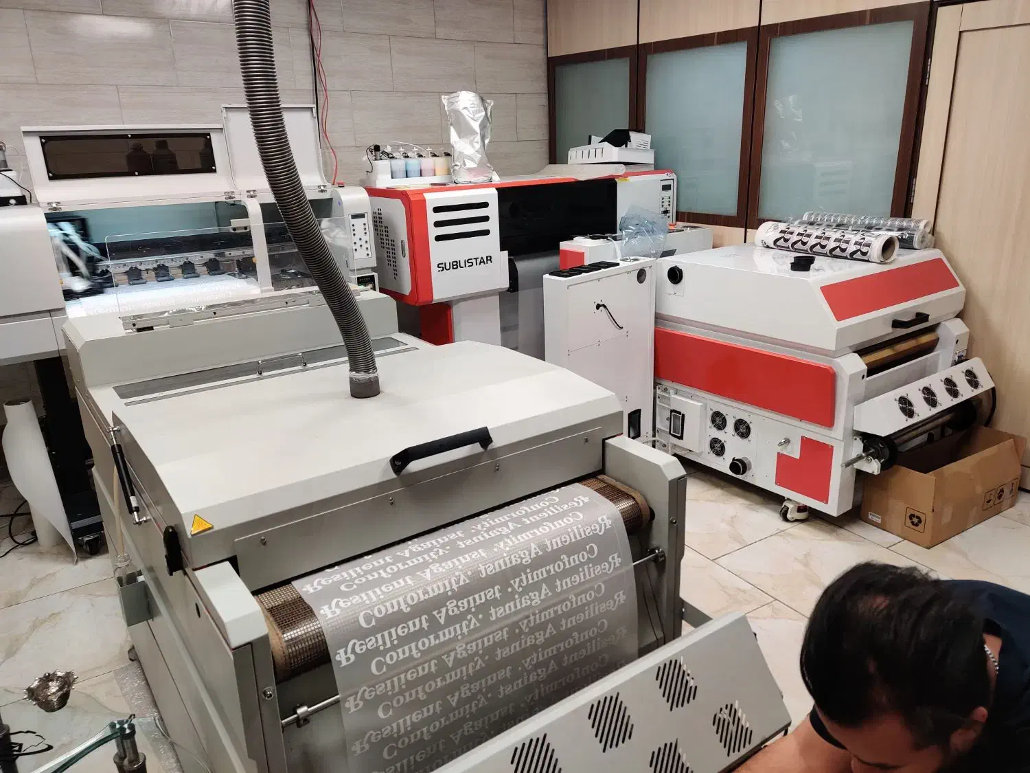 رول حرارتی لباس|خدمات رایانهای و موبایل|کرج, حیدرآباد|دیوار