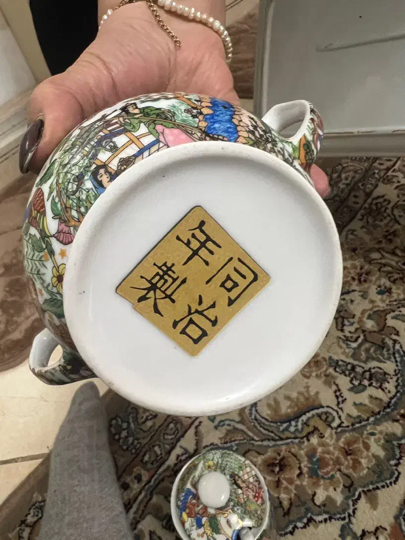 سرویس کامل گل مرغی اصل ژاپن|کلکسیون اشیاء عتیقه|تهران, خواجه نظام الملک|دیوار