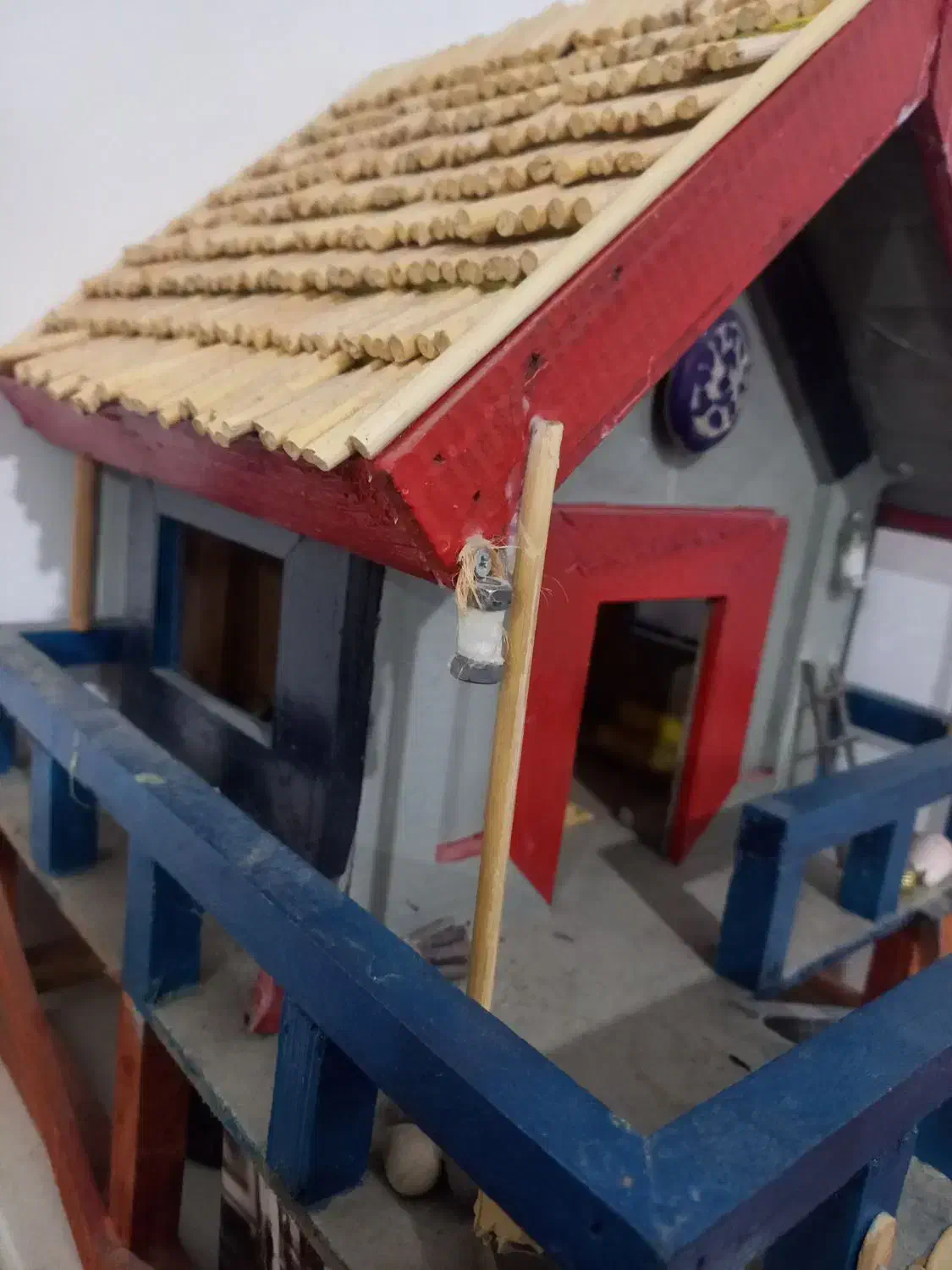 خانه چوبی ماکت|صنایع دستی و سایر لوازم تزئینی|صومعهسرا, |دیوار