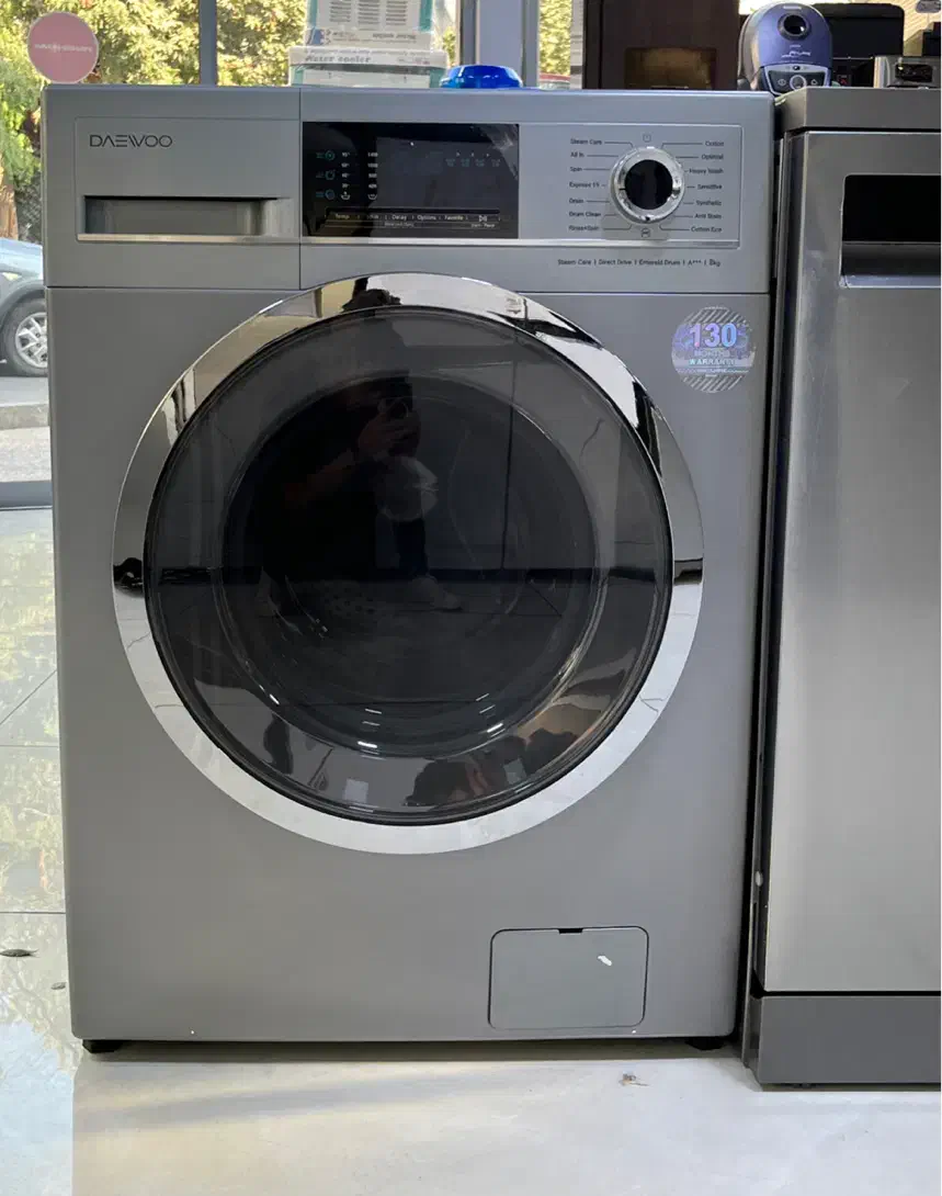 لباسشویی دوو ۸ کیلویی|ماشین لباسشویی و خشککن لباس|کرج, برغان|دیوار
