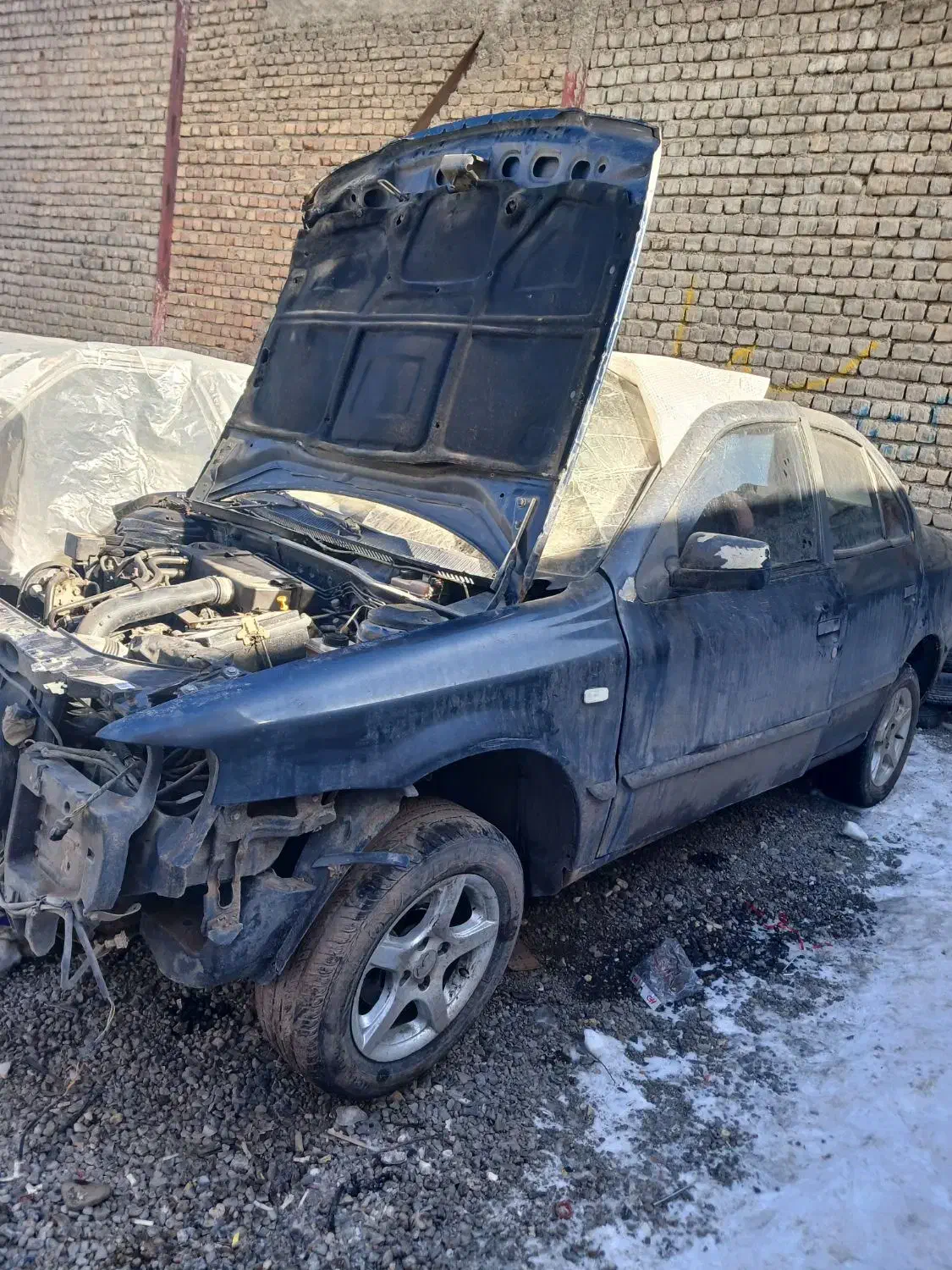 سمند تصادفی88|خودرو سواری و وانت|سنندج, |دیوار