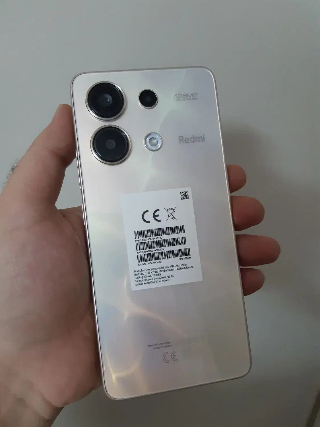 شیائومی Redmi Note 13 با حافظهٔ ۲۵۶ گیگابایت|موبایل|کرج, شهرک جهان‌نما|دیوار