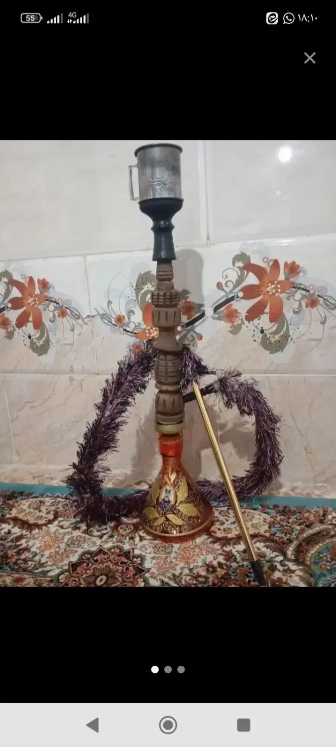 قلیان|صنایع دستی و سایر لوازم تزئینی|یاسوج, |دیوار