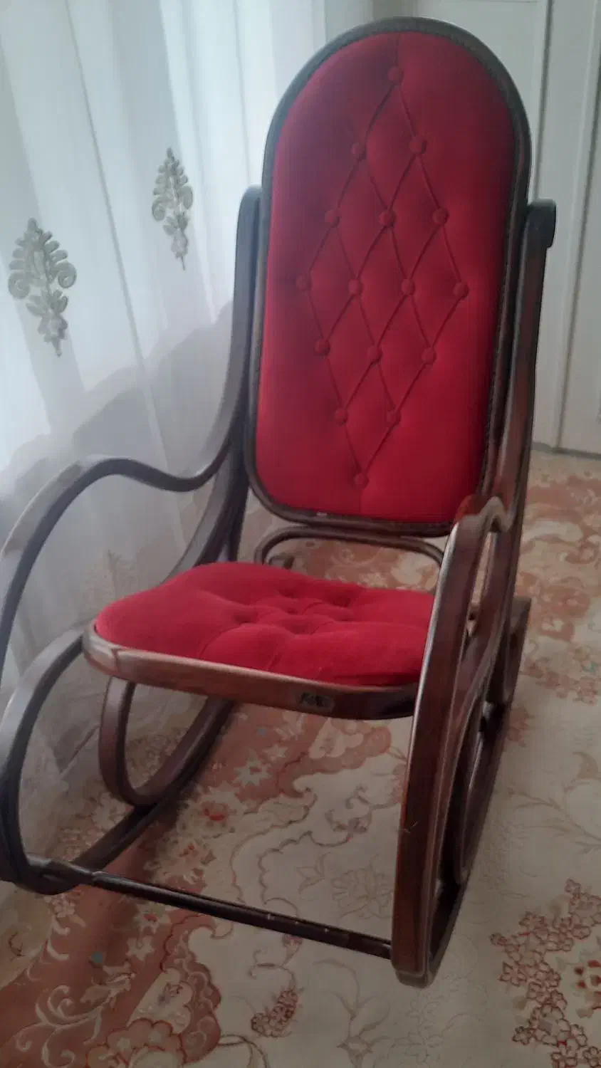 صندلی راحتی مادربزرگ (راک) سورتمه ای|صندلی و نیمکت|تبریز, |دیوار