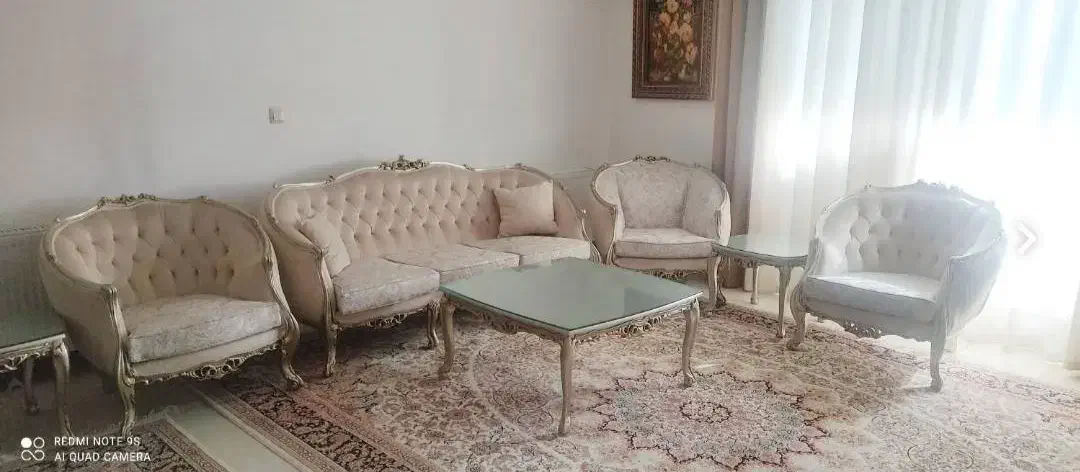 مبلمان استیل زمرد|مبلمان خانگی و میز عسلی|شاهینشهر, خانه کارگر|دیوار