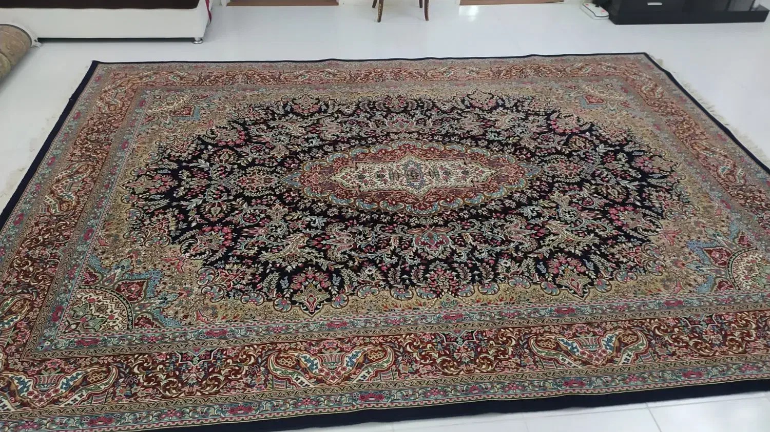 فرش ماشینی ۹متری کویر یزد|فرش|کرمانشاه, |دیوار