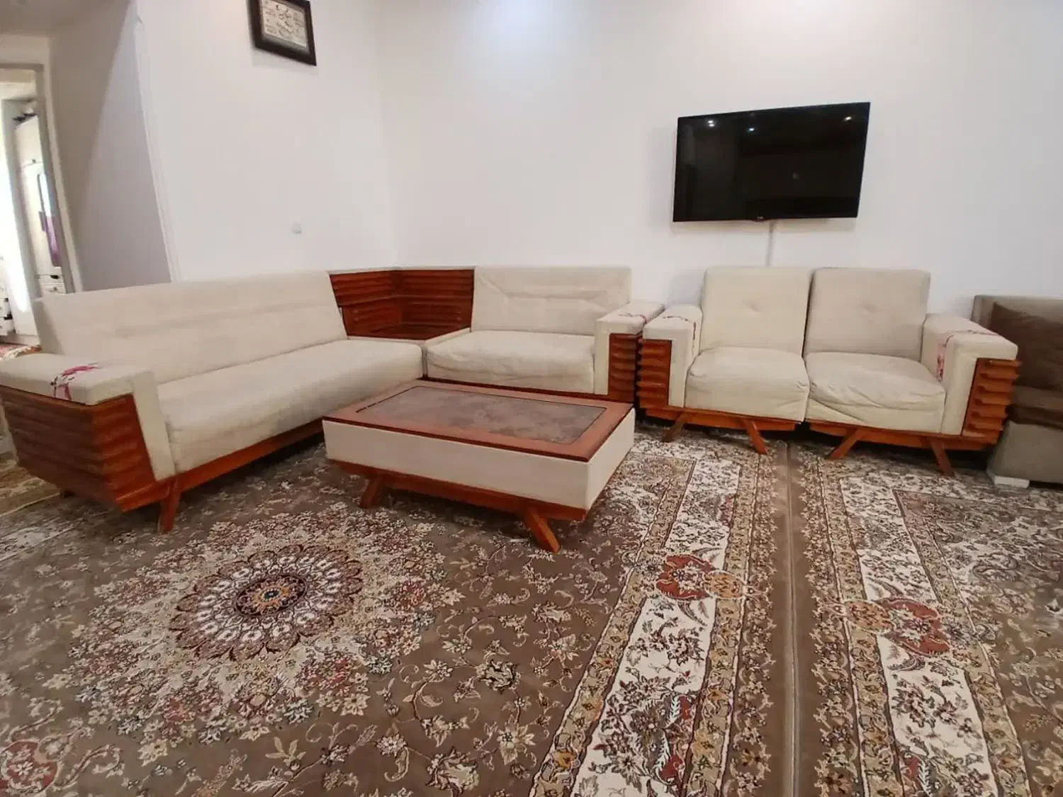 مبل ۷نفره|مبلمان خانگی و میز عسلی|ساوه, |دیوار