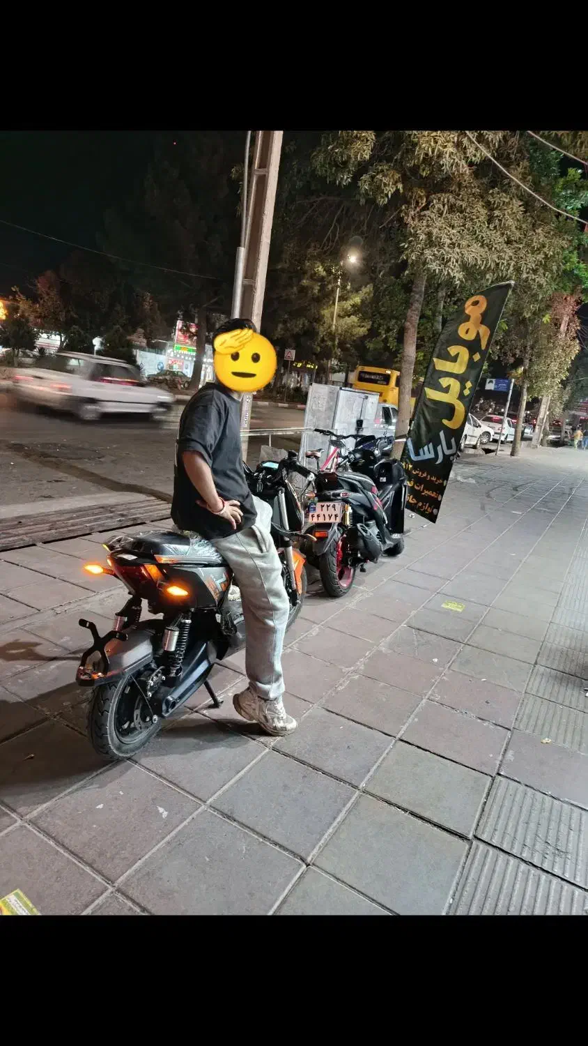 موتور برقی 1800 وات دلتا z3|موتورسیکلت|ماهدشت, |دیوار