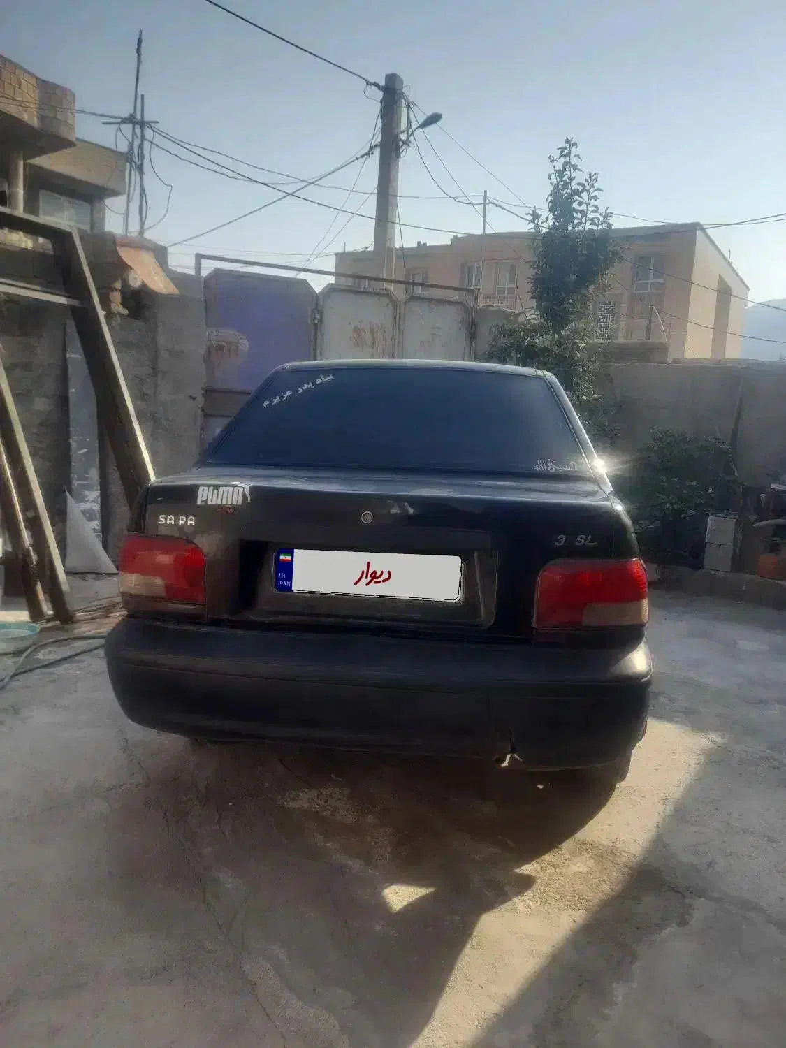 پرایدمشکی مدل 86 دوگانه شرکتی فقط مصرف کننده|خودرو سواری و وانت|نورآباد ممسنی, |دیوار