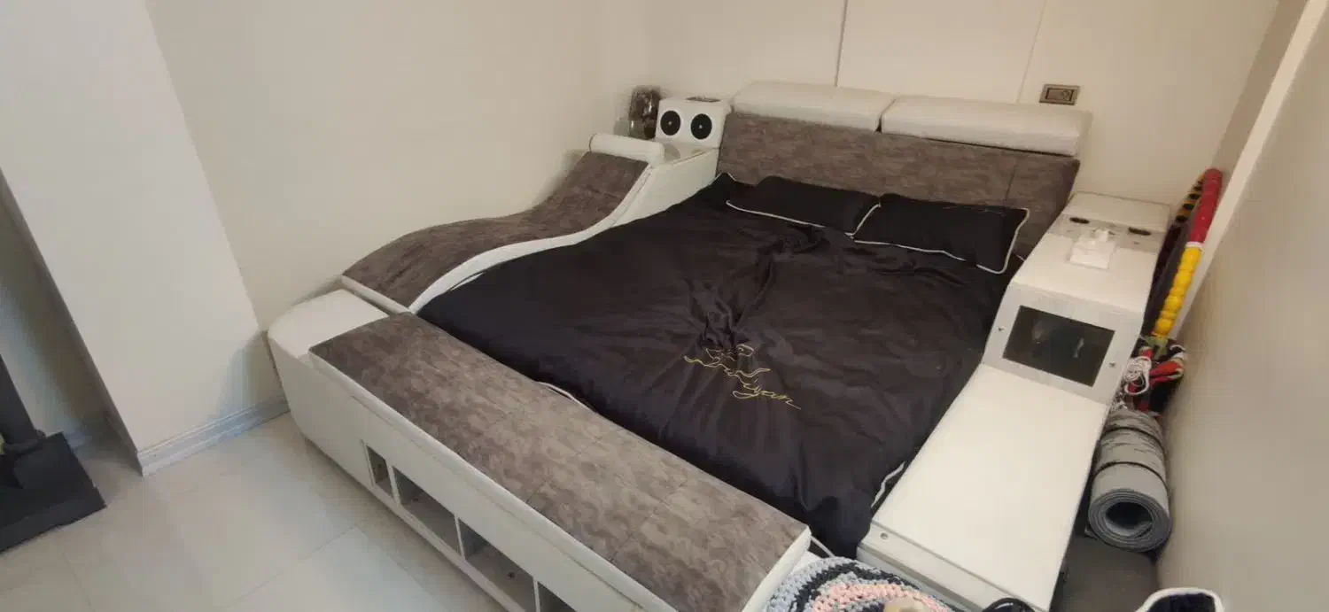 تخت خواب ماساژور دار|تخت و سرویس خواب|شاهینشهر, فردوسی|دیوار