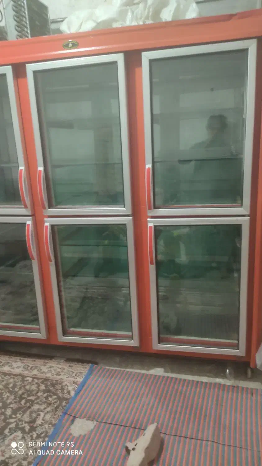 یخچال شش درب موتور دانفوس دوویترینه|فروشگاه و مغازه|زاهدان, |دیوار