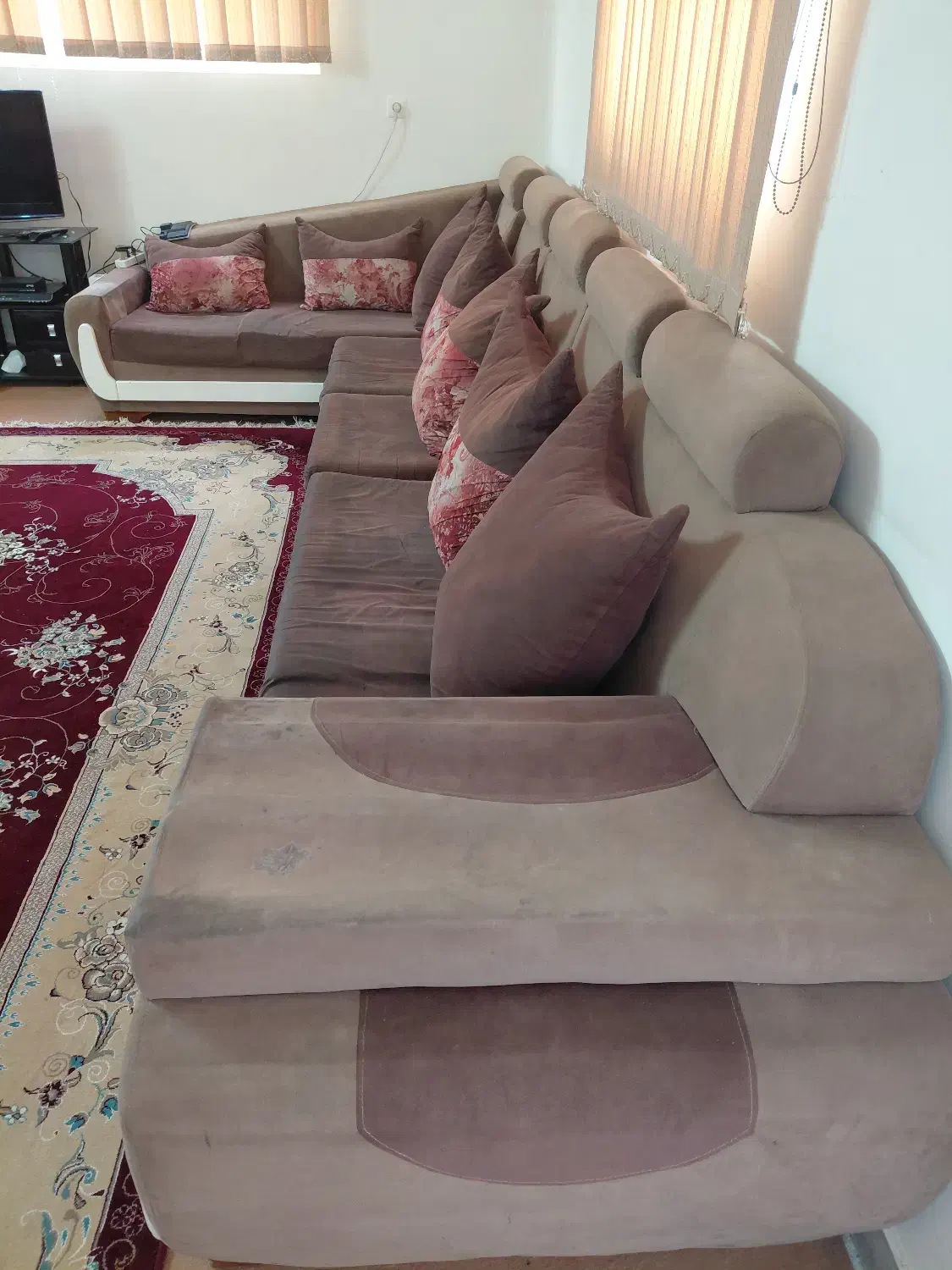 مبل ۷ نفره|مبلمان خانگی و میز عسلی|کازرون, |دیوار