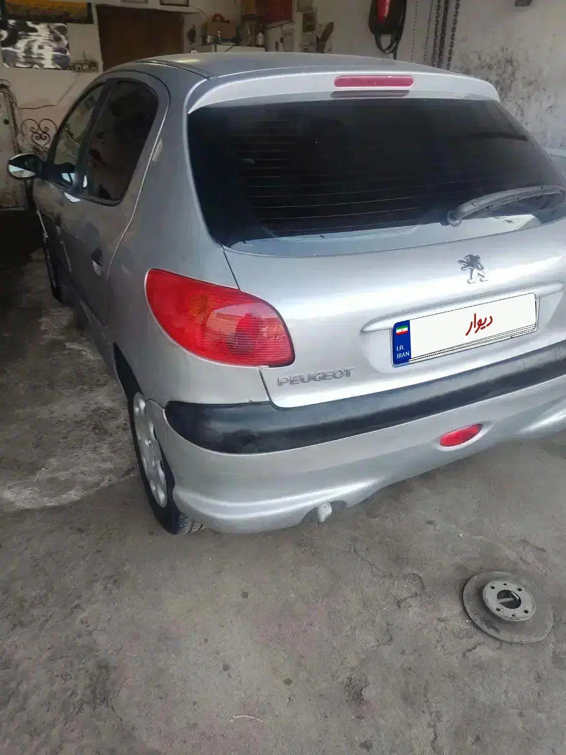 پژو ۲۰۶ تیپ ۶|خودرو سواری و وانت|اصفهان, کشاورزی|دیوار