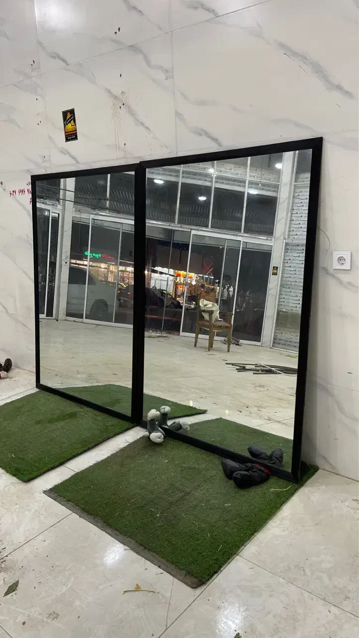 آینه (با قاب چوبی)|آینه|شیروان (خراسان), |دیوار