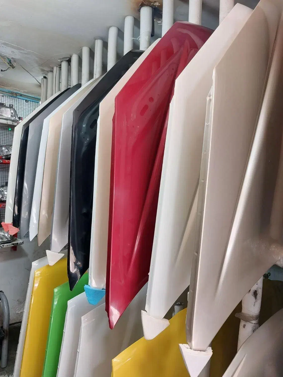 انواع و متنوع ترین رنگ ها سپر کاپوت گلگیر|قطعات یدکی و لوازم جانبی|فردیس, فردیس|دیوار