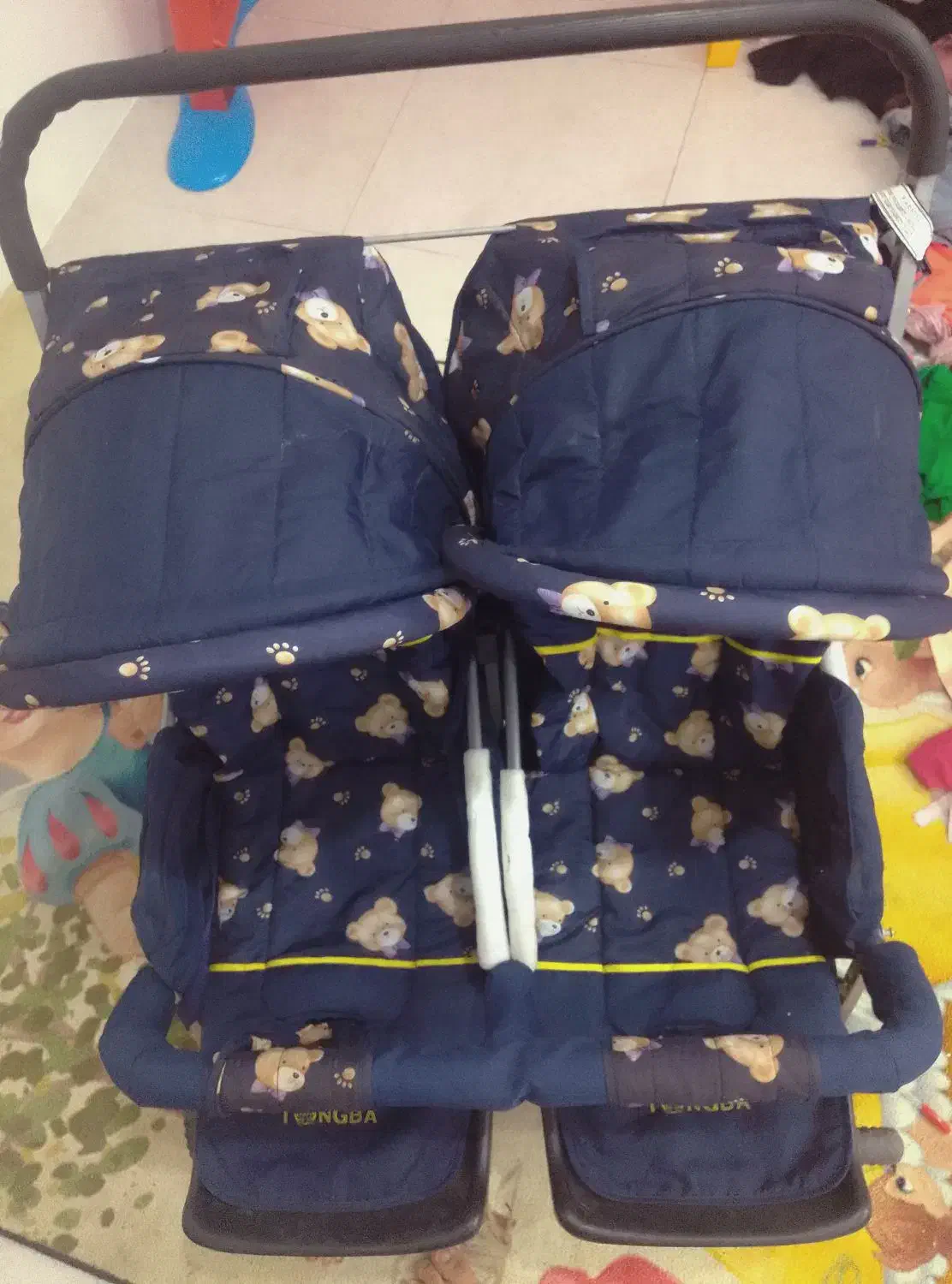 فروش فوری کالسکه دوقلو|کالسکه و لوازم جانبی|شیراز, درکی|دیوار