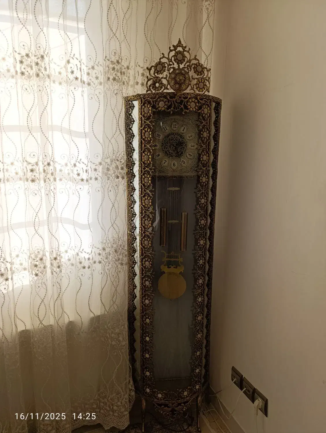 ساعت ایستاده برنز|بوفه، ویترین، کنسول|خرمآباد, |دیوار