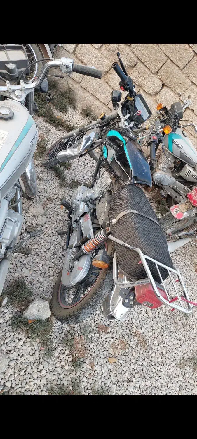 متور تکتاز ۱۴۰۲ دیسکی - کیلومتر دیجیتال|موتورسیکلت|امیدیه, |دیوار