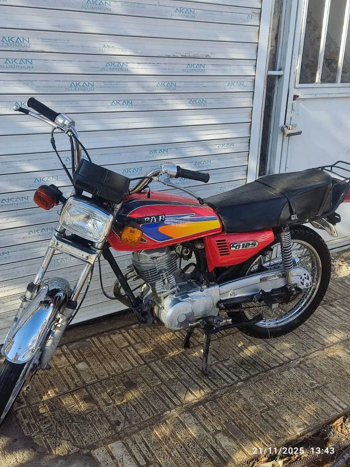 موتور 125شهاب تندر پلاک|موتورسیکلت|ابهر, |دیوار