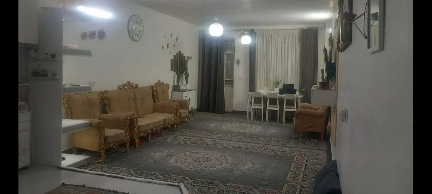 جفت فرش ۱۲ متری .میز ناهارخوری.مبلمان|فرش|تایباد, |دیوار