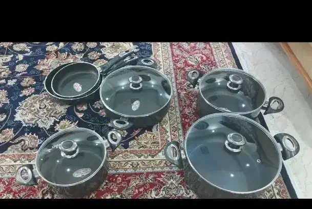 سرویس قابلمه گرانیت زرساب|ظروف پخت‌وپز|تهران, ائمه اطهار|دیوار